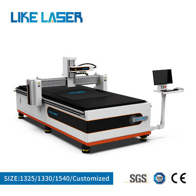 H2-1326 Macchina laser da 1300 mm*3000 mm per incisione su etichette in acciaio inossidabile