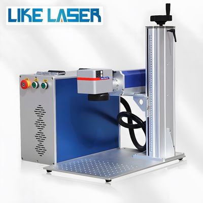 Macchina di marcatura laser a onde continue per metallo 20W 30W 50W 100W Fibra a colori dinamici 3D