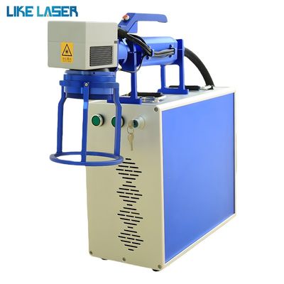 Macchina di marcatura laser a mano ad alta velocità 20W 30W 50W per la marcatura dei modelli delle maschere per pneumatici