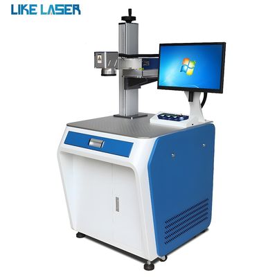 Macchina di incisione laser a UV per fonte di luce fredda in vetro di plastica