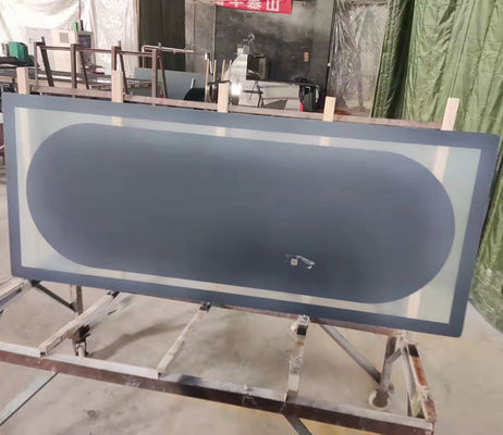 Macchina di incisione a specchio a LED Struttura verticale Taglio laser vetro sabbiatura stencil