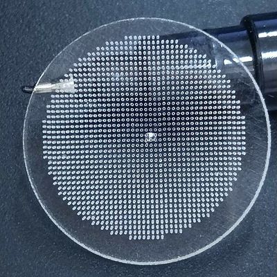 Sistema di controllo informatico industriale vetro cristallino di illuminazione con apertura minima di 0,3 mm