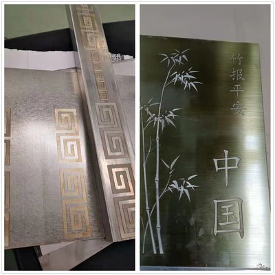 Macchina di incisione di piastre di stampa al laser allo zinco per oggetti metallici 1500mm*2500mm/1500mm*3000mm