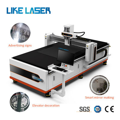 Smart Mirror Carving Machine per l'incisione e l'incisione di piastre in acciaio inossidabile