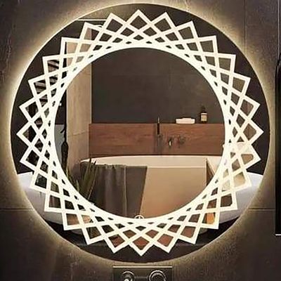 Macchina per la produzione di specchi per pareti e bagni Dimensioni personalizzate con grande specchio LED