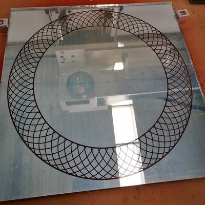 Macchina di taglio per tavola di incisione in vetro Art sabbiato e opzioni di personalizzazione