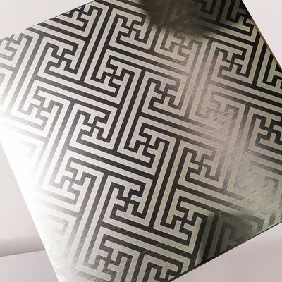 Ingegnere d'oltremare Macchina di incisione in acciaio inossidabile per incisione completa su fogli decorativi