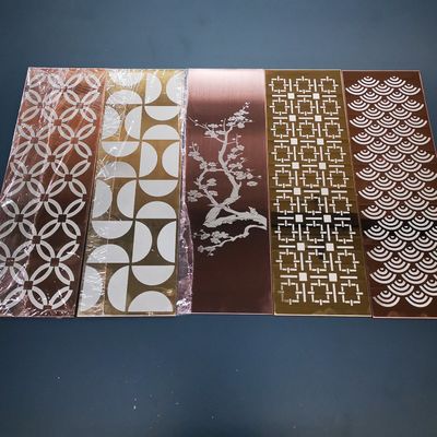 Macchina di marcatura laser metallica per incisione di targhe decorative di ascensori in acciaio inossidabile