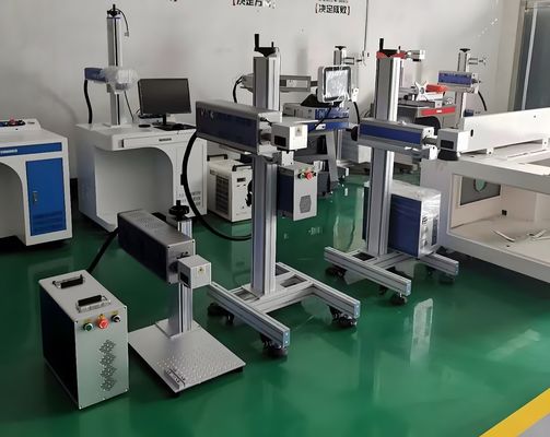 20W/30W/50W/60W/100W Jpt M7 M8 IP 3D Mopa Color Fiber Laser Marking Machine per l'uscita non metallica