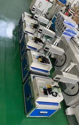 20W/30W/50W/60W/100W Jpt M7 M8 IP 3D Mopa Color Fiber Laser Marking Machine per l'uscita non metallica