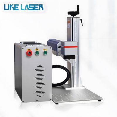 Max 50W 100W DIY tastiera colore acciaio Qr Code penna a sfera rotativa profonda logo in alluminio bronzo macchina di incisione laser per metallo 3D