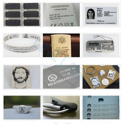 175 mm*175 mm Area di marcatura 3D Laser Marking Machine Fiber Laser Marker 20W 30W 50W 100W