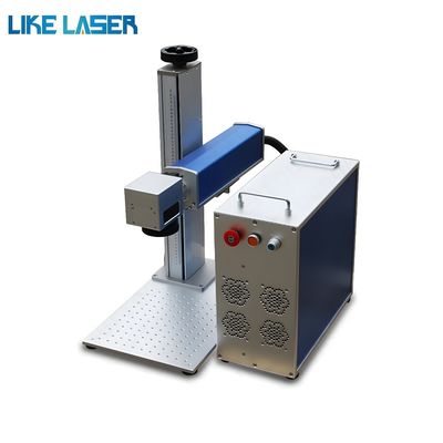 Macchina di marcatura laser a fibra portatile a controllo informatico per la marcatura di modelli di maschere