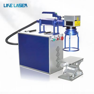 Gravatura laser di pneumatici portatili con visibilità laser invisibile e prestazioni di marcatura