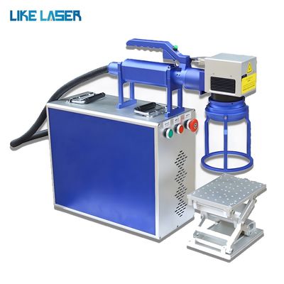 20W 30W 50W Mini portatile portatile piccolo desktop foglio di metallo piastra laser marcatore incisore incisione incisione marcatore macchina