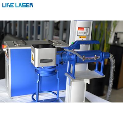 Macchina di marcatura laser a fibra portatile mini 20W 30W 50W per pneumatici in plastica dura metallica