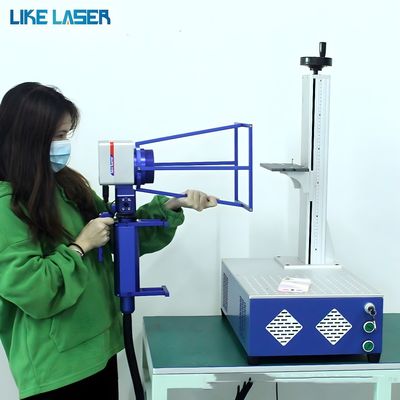 Marcatore laser a fibra per raffreddamento dell'aria a laser Bingyan con classe tecnica di onda continua