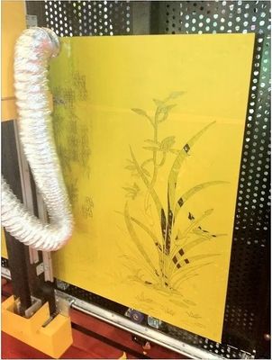 Artcut Vertical Glass Cutting Plotter Laser Machine per sabbiatura