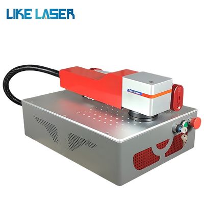 20W 30W Raycus Fiber Laser Marking Machine Marcatore di metallo portatile con design compatto