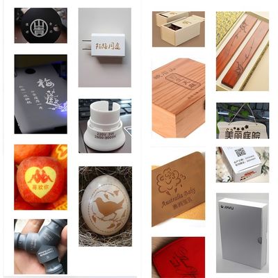 Macchina di marcatura laser a fibra non metallica/UV/CO2 standard per la stampa laser industriale