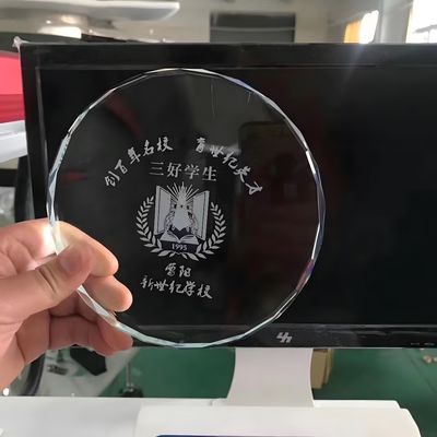 Macchina di incisione laser a UV per fonte di luce fredda in vetro di plastica