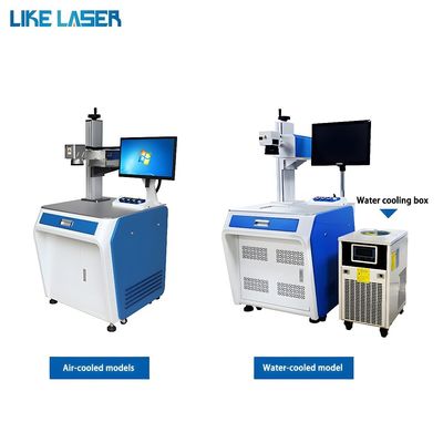 Macchina di marcatura laser UV 3W 5W per bottiglia di profumo vetro ceramica gomma custodia telefono cellulare software Ezcad