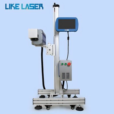Sistema di raffreddamento dell'aria Laser ad alta velocità a fibra 20W 50W Macchina di marcatura laser per penna metallica