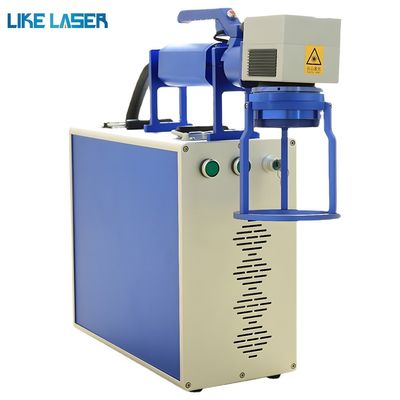 190cm * 150cm * 70cm Dimensione Fibra Laser Marcatore con laser invisibile e zaino PC