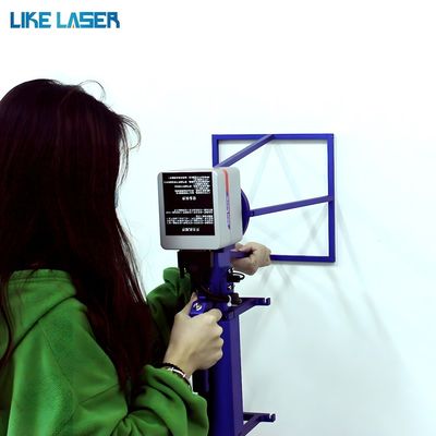 30W 50W 60W 80W 100W Macchina di marcatura laser a fibra portatile per incisione a colori