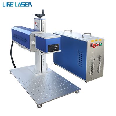 Nonmetal Graving Galvo CO2 Ov Laser con sistema di raffreddamento dell'aria e nastro trasportatore 30W 60W