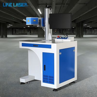 Macchina di marcatura laser in fibra ad alta precisione per fili di linea di estrusione di plastica da online