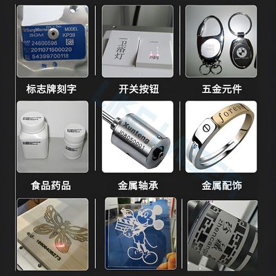 Come-F-DLM-001 Desktop Raycus 20W 30W 50W 70W Fibra laser Marker Macchina CNC per coppe Yeti