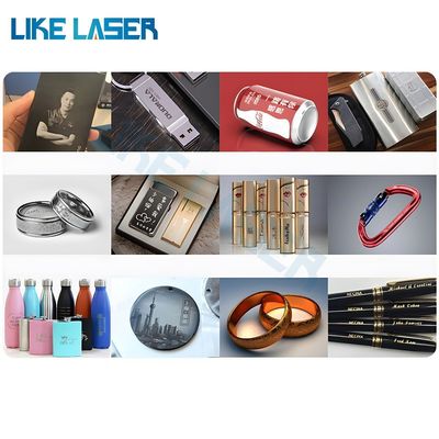 Precisione 200W Desktop Laser Marking Machine per fogli di metallo velocità di marcatura 0-7000mm/S