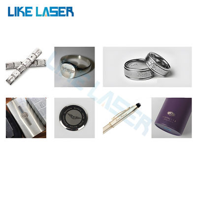 Precisione 200W Desktop Laser Marking Machine per fogli di metallo velocità di marcatura 0-7000mm/S